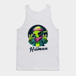 Hello Human Tank Top